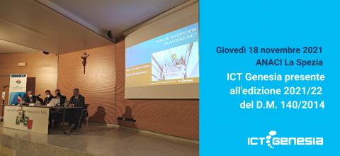 ICT Genesia al D.M. per amministratori di condominio organizzato da Anaci La Spezia