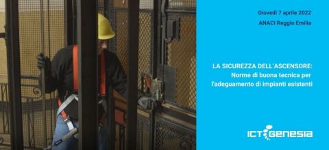 Giovedì 7 aprile parliamo di sicurezza degli ascensori a Reggio Emilia